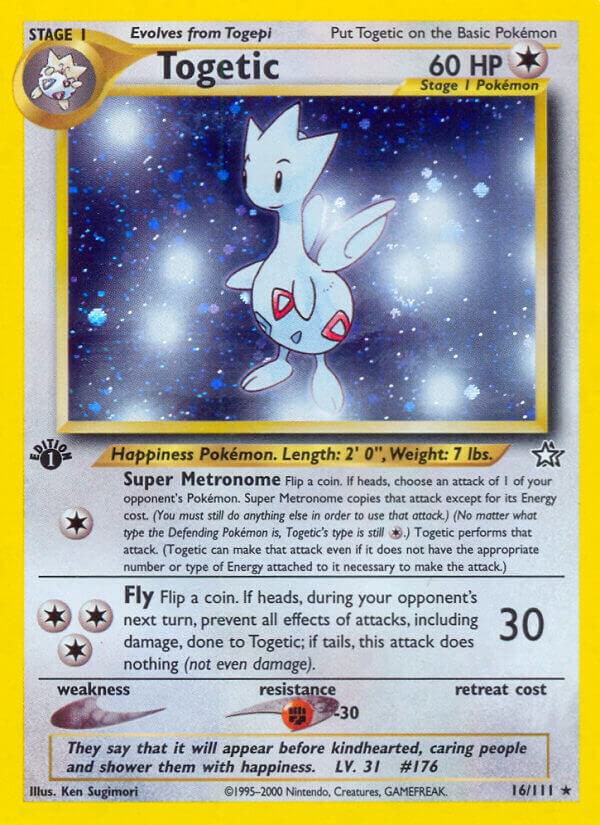 Togetic 016/111 card from Neo Genesis