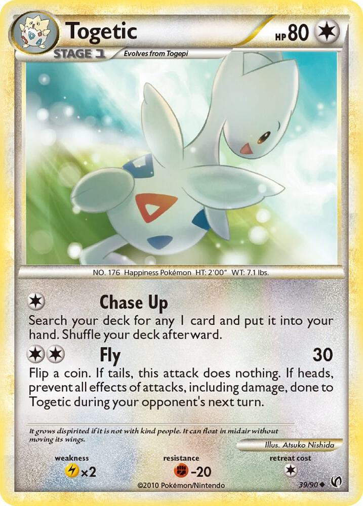 Togetic 39/90 card from Undaunted