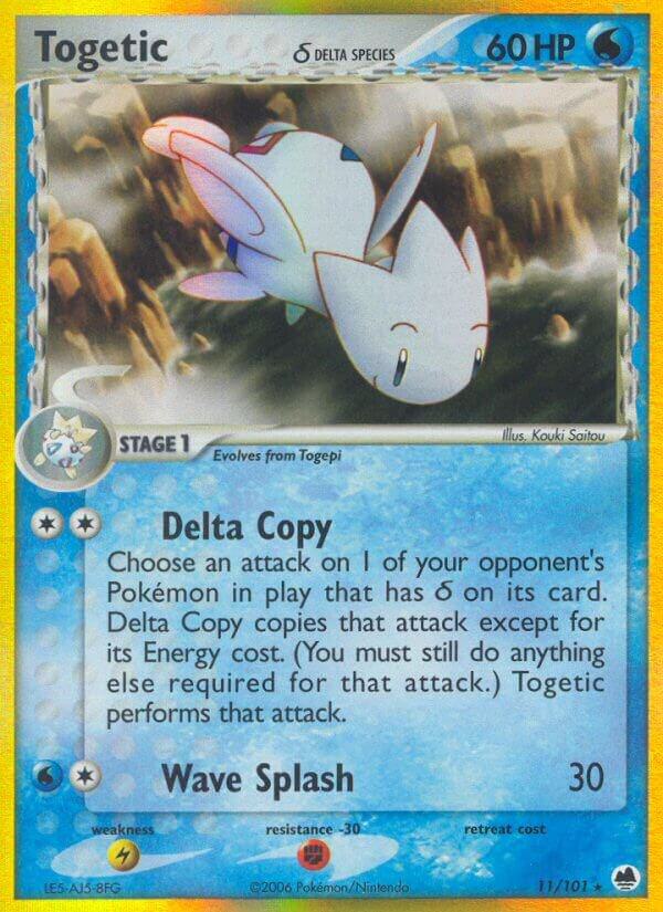 Togetic (Delta Species) 11/101 card from Dragon Frontiers