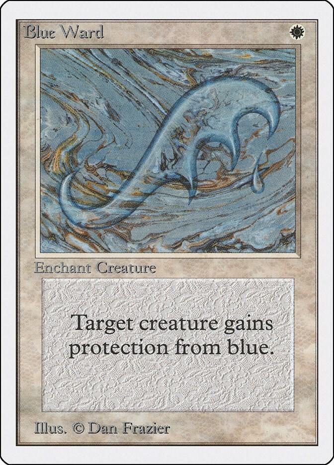 Blue Ward card from Unlimited Edition