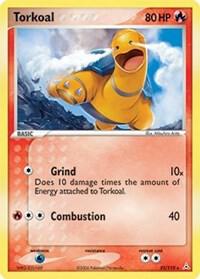 Torkoal 33/110 card from Holon Phantoms