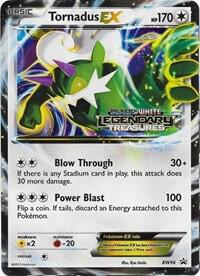 Tornadus EX (Prerelease) BW96 card from Black and White Promos