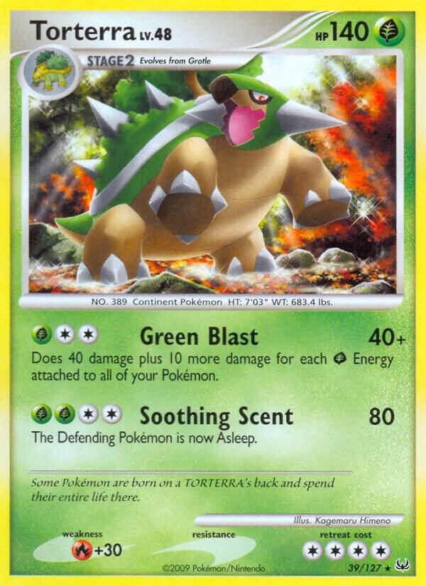 Torterra 39/127 card from Platinum