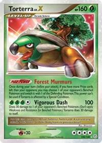 Torterra LV.X 122/130 card from Diamond and Pearl