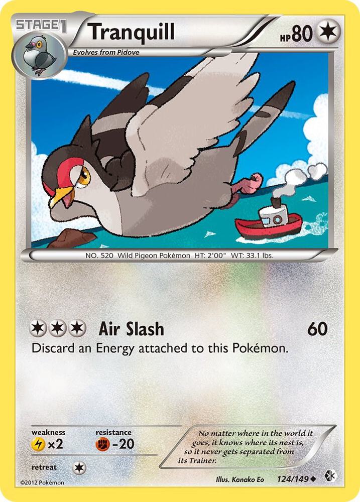 Tranquill 124/149 card from Boundaries Crossed
