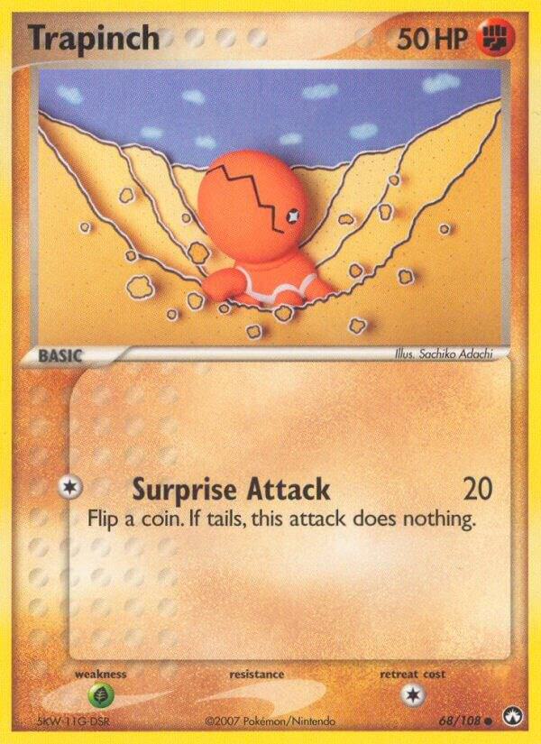 Trapinch 68/108 card from Power Keepers