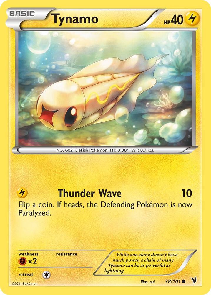 Tynamo (38) 38/101 card from Noble Victories