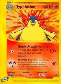 Typhlosion (64) 064/165 card from Expedition