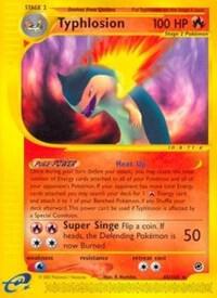 Typhlosion (65) 065/165 card from Expedition