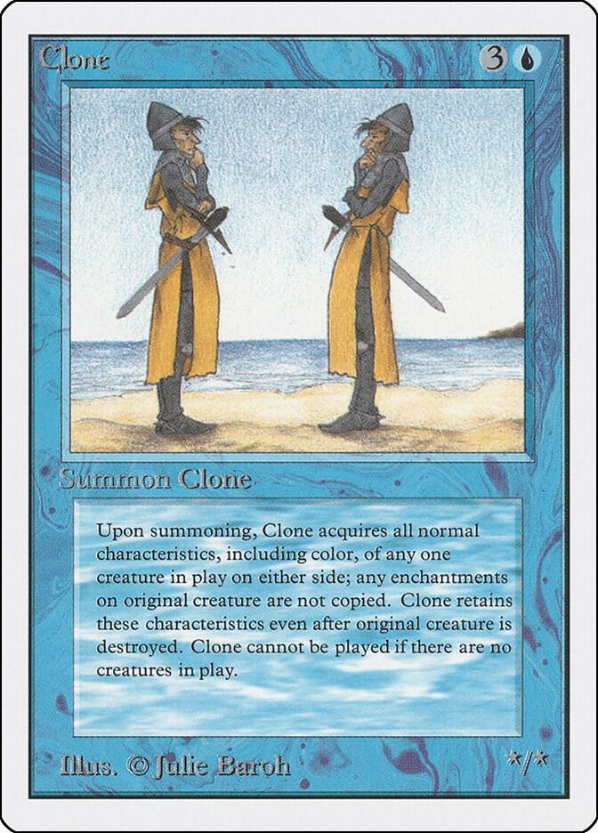 Clone card from Unlimited Edition
