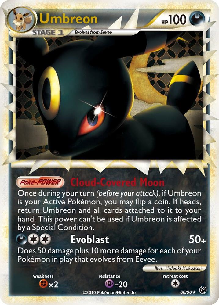 Umbreon (Prime) 86/90 card from Undaunted