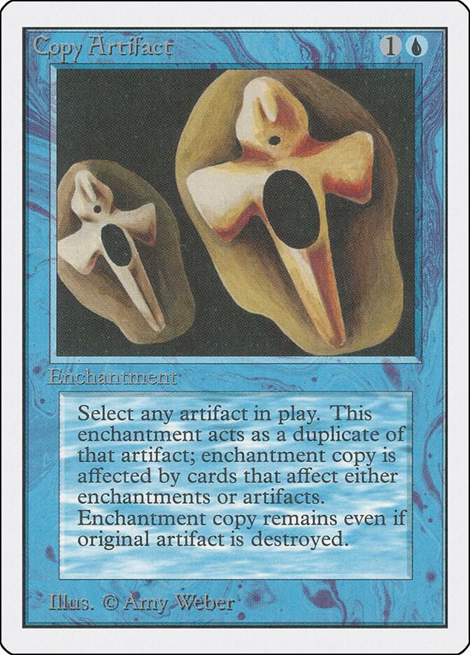 Copy Artifact card from Unlimited Edition
