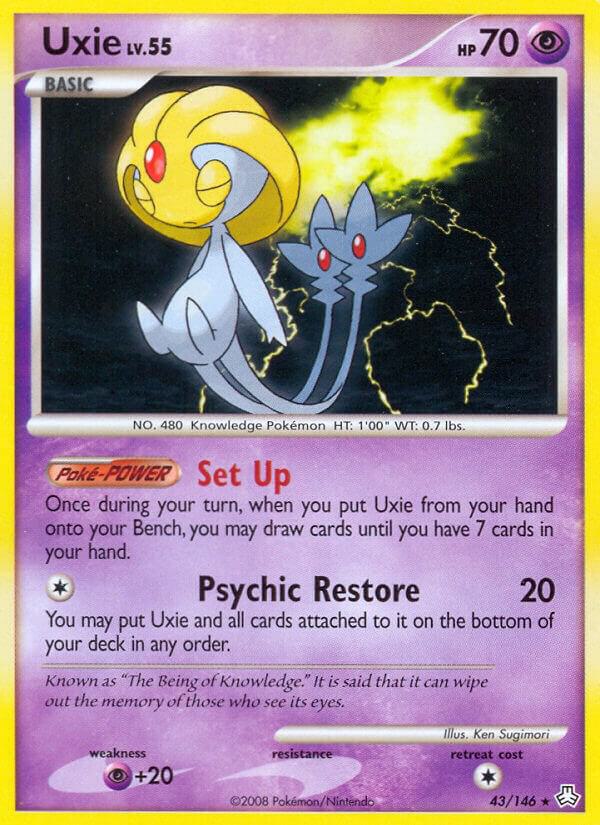 Uxie 43/146 card from Legends Awakened