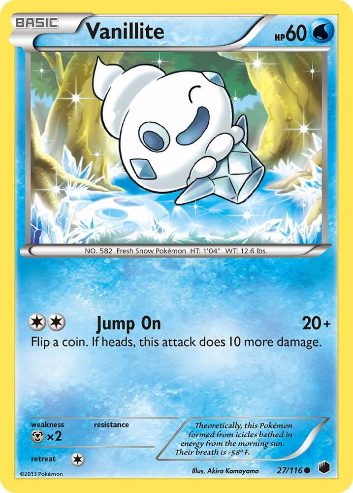 Vanillite 27/116 card from Plasma Freeze