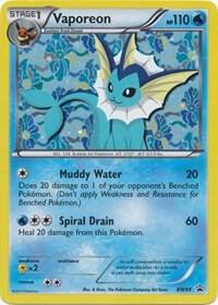 Vaporeon BW89 card from Black and White Promos
