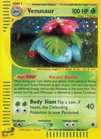 Venusaur (30) 030/165 card from Expedition