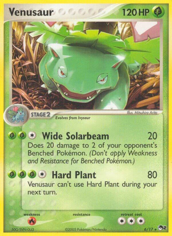 Venusaur 006/017 card from POP Series 2