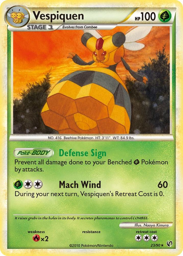 Vespiquen 23/90 card from Undaunted