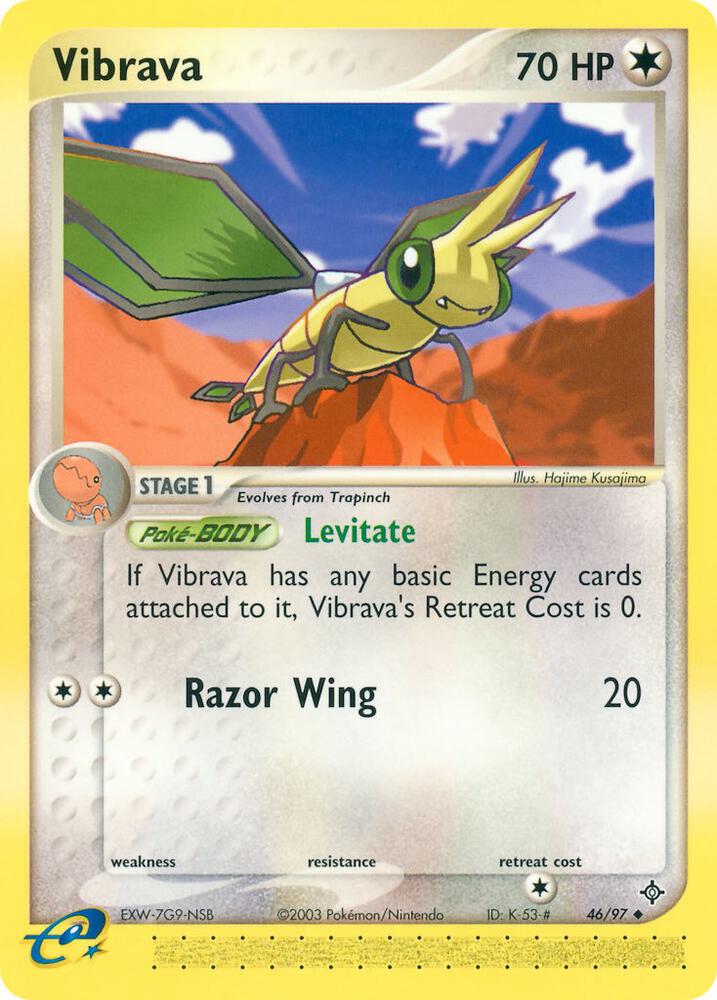 Vibrava 46/97 card from Dragon