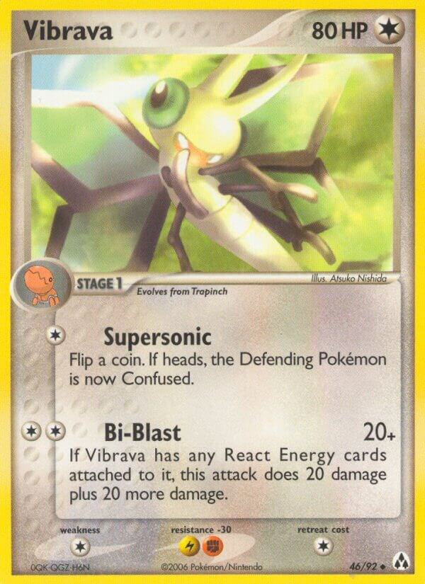 Vibrava 46/92 card from Legend Maker