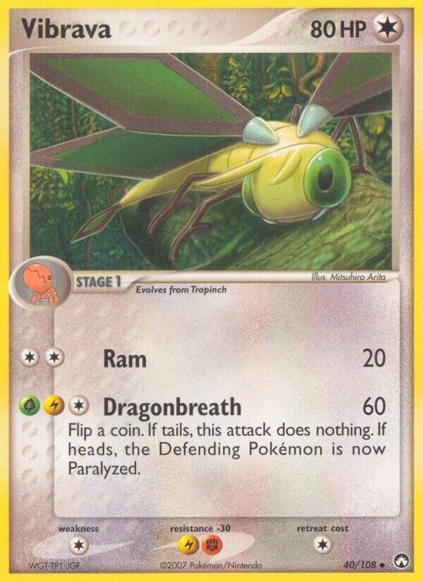 Vibrava 40/108 card from Power Keepers
