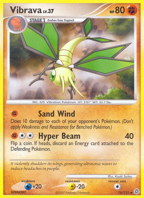Vibrava 74/132 card from Secret Wonders