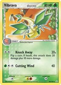 Vibrava (Delta Species) 54/110 card from Holon Phantoms