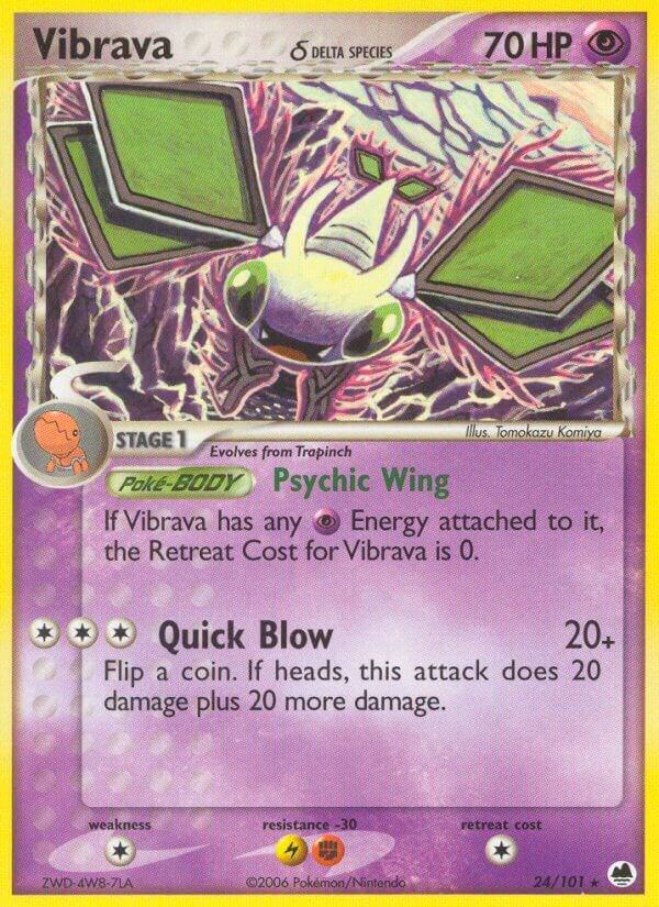 Vibrava - 024/101 (Delta Species) 24/101 card from Dragon Frontiers