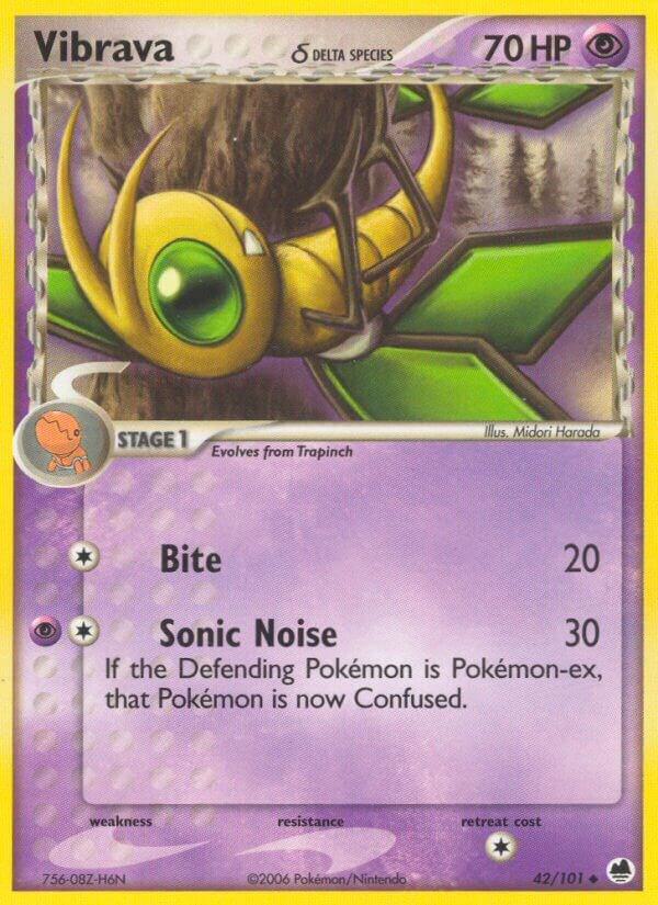 Vibrava - 042/101 (Delta Species) 42/101 card from Dragon Frontiers
