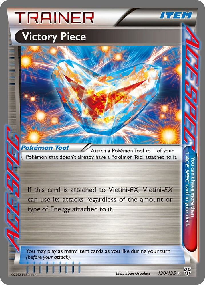 Victory Piece 130/135 card from Plasma Storm