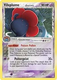 Vileplume (Delta Species) 17/110 card from Holon Phantoms