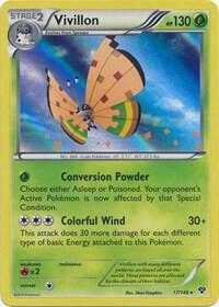 Vivillon (High Plains [Orange]) 17/146 card from XY Base Set