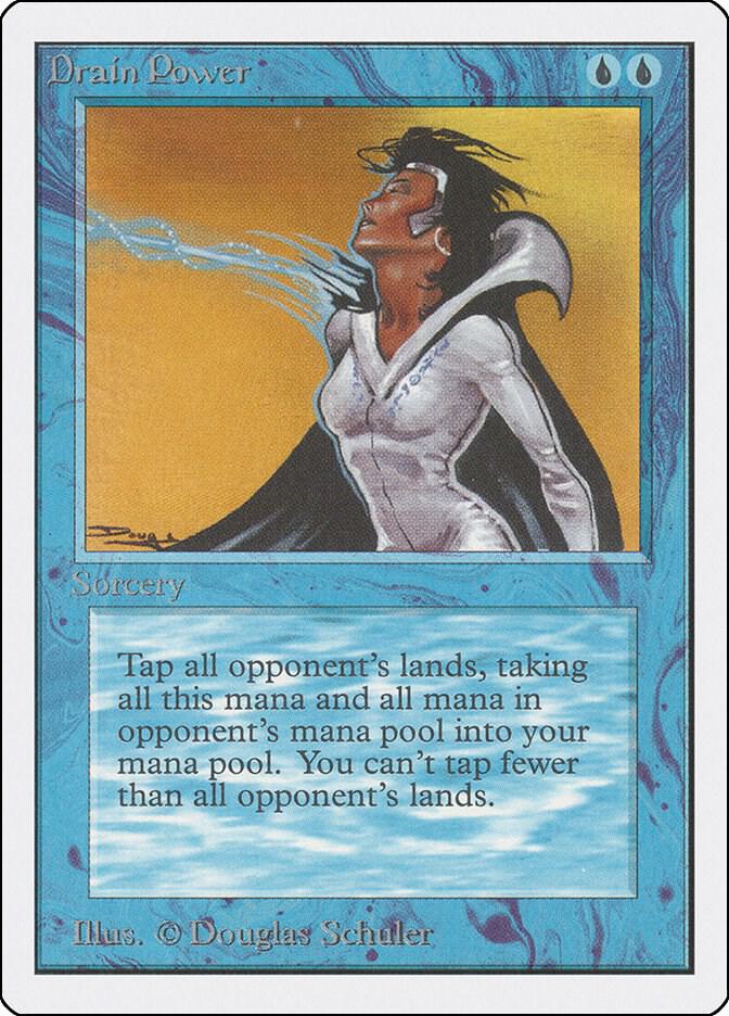 Drain Power card from Unlimited Edition