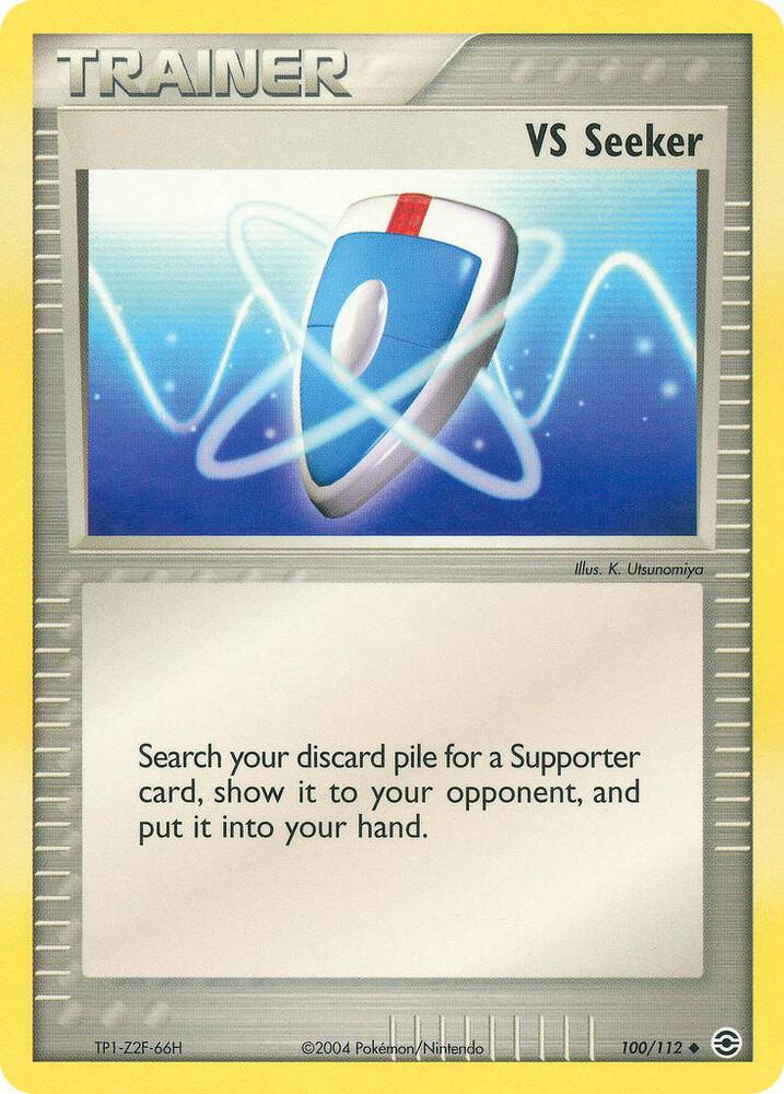 VS Seeker 100/112 card from FireRed & LeafGreen