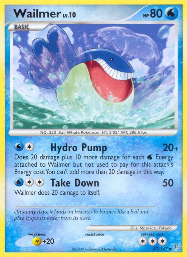 Wailmer 87 card from Supreme Victors