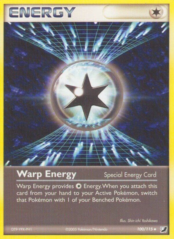Warp Energy 100/115 card from Unseen Forces