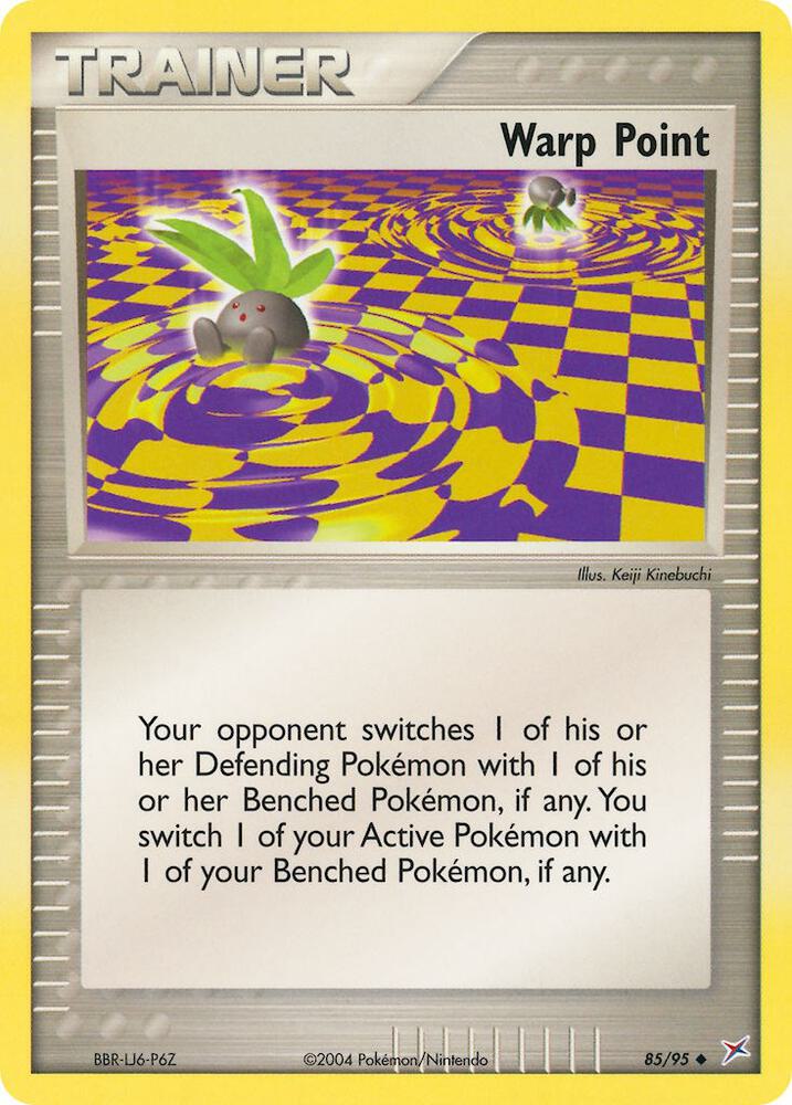 Warp Point 85/95 card from Team Magma vs Team Aqua