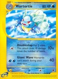 Wartortle 092/165 card from Expedition