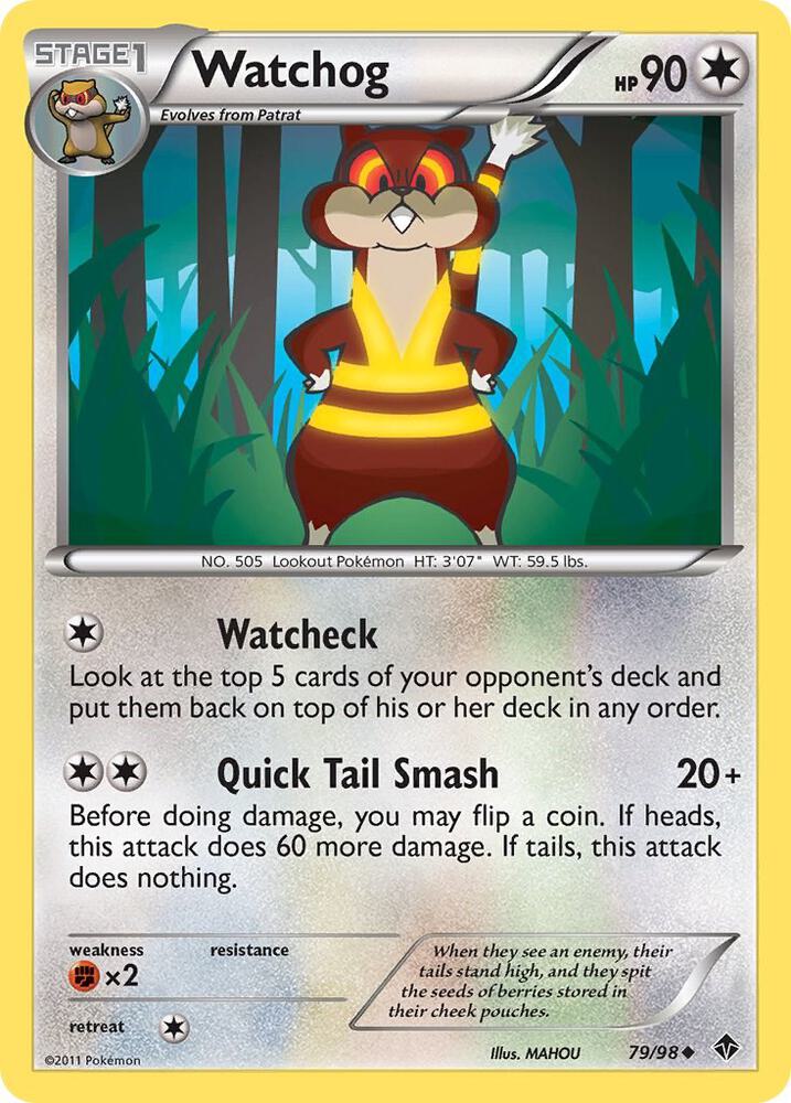 Watchog 79/98 card from Emerging Powers