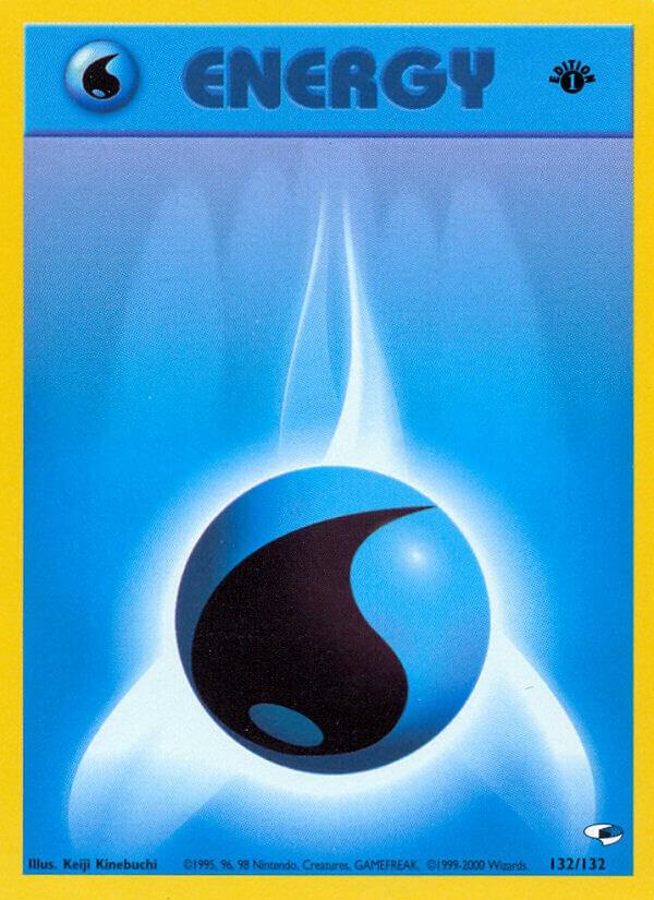 Water Energy 132/132 card from Gym Heroes