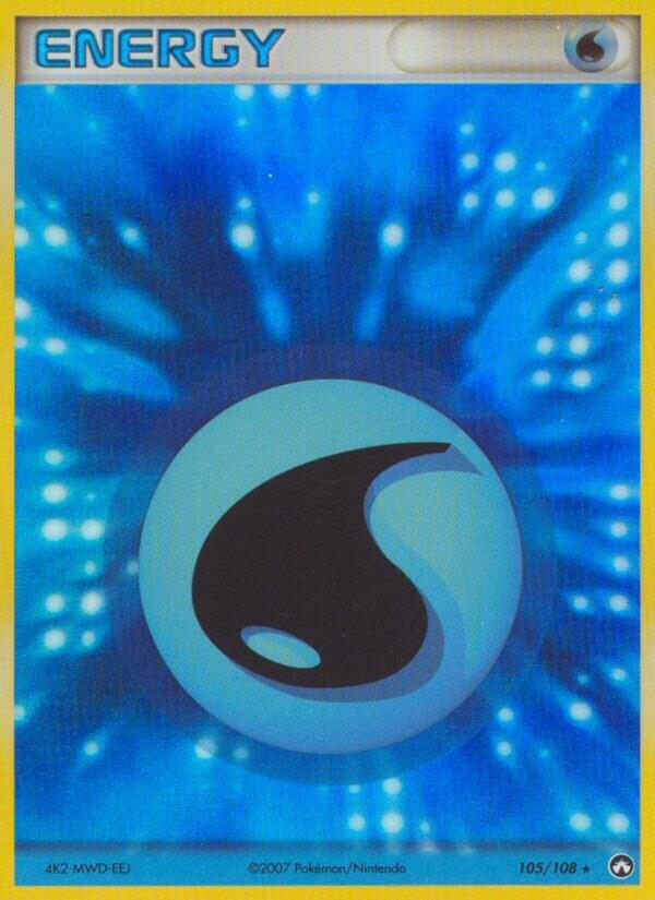 Water Energy 105/108 card from Power Keepers