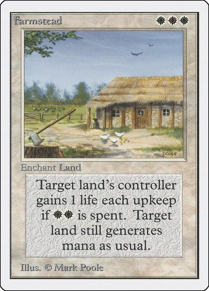 Farmstead card from Unlimited Edition