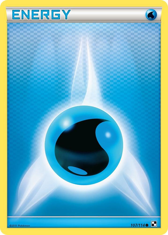Water Energy 107/114 card from Black and White