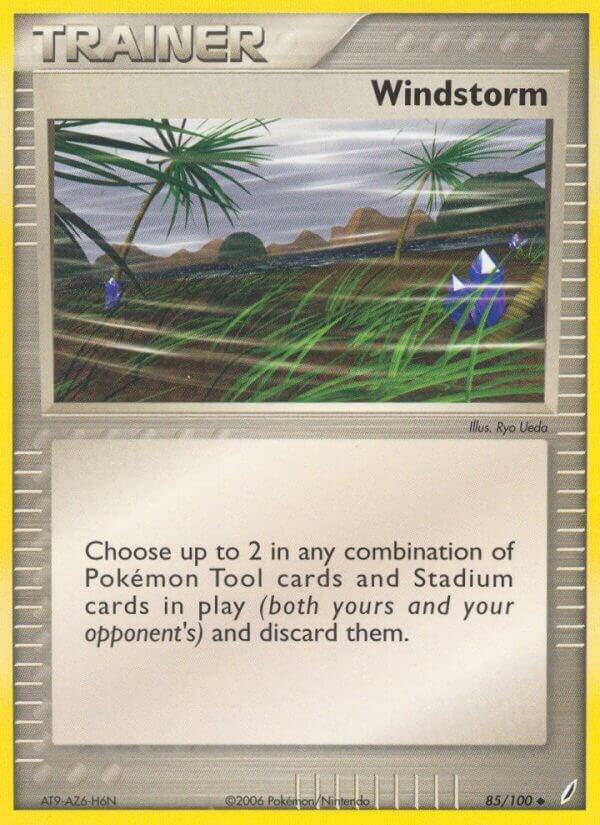 Windstorm 85/100 card from Crystal Guardians