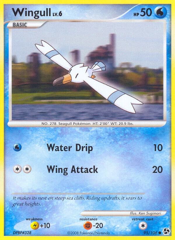Wingull 95/106 card from Great Encounters