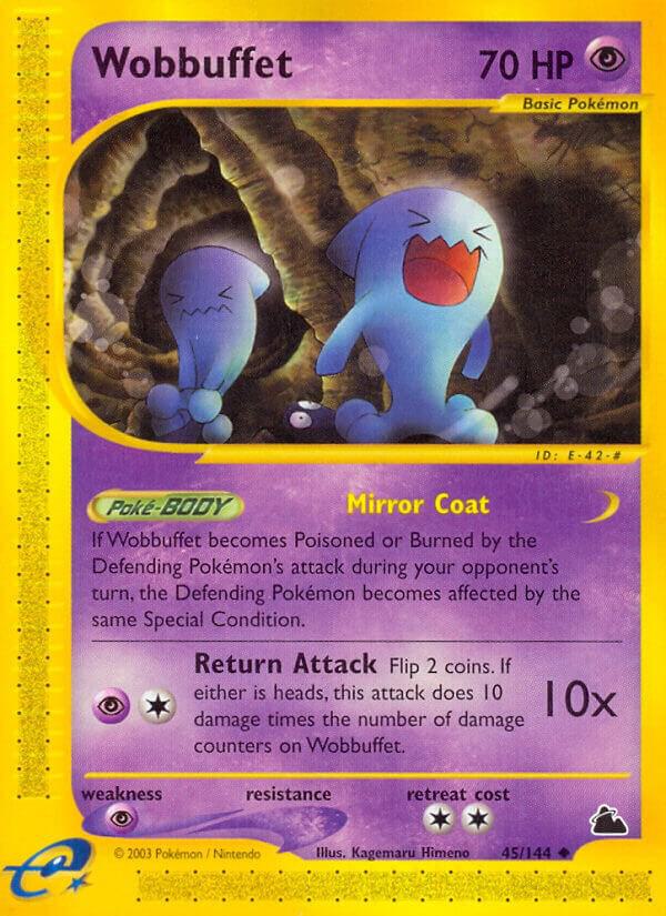 Wobbuffet 045/144 card from Skyridge