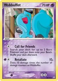 Wobbuffet 56/110 card from Holon Phantoms
