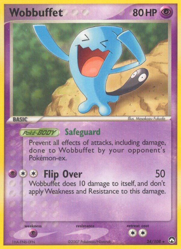 Wobbuffet 24/108 card from Power Keepers
