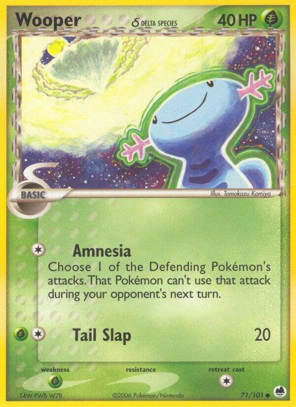 Wooper (Delta Species) 71/101 card from Dragon Frontiers