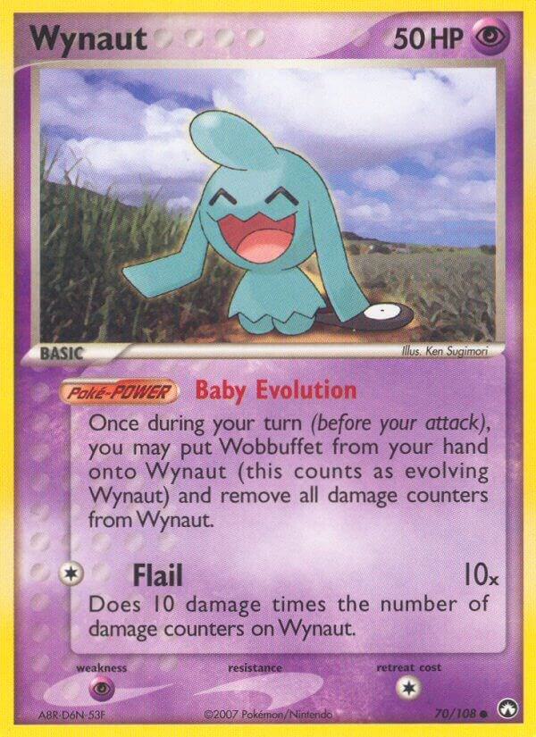 Wynaut 70/108 card from Power Keepers